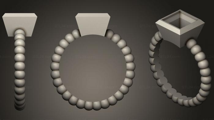 Jewelry rings (Ball Ring 5, JVLRP_0276) 3D models for cnc